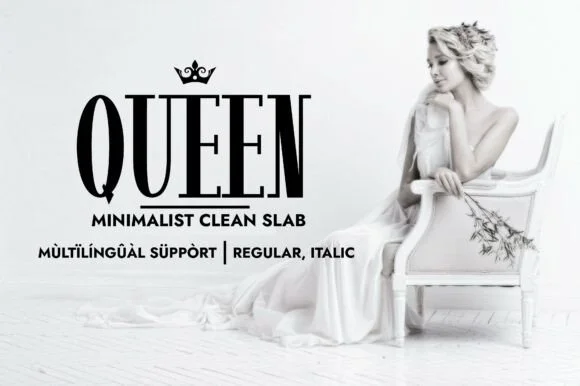 Queen by Minimalistartstudio β Slab Serif Font