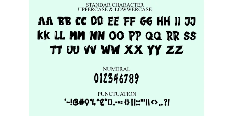 Quick Monster Font by PiPi Creative — Display Font — thumbnail 7