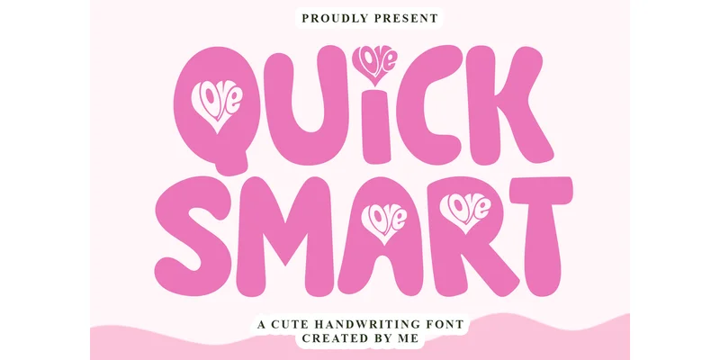Quick Smart Font by PiPi Creative — Display Font
