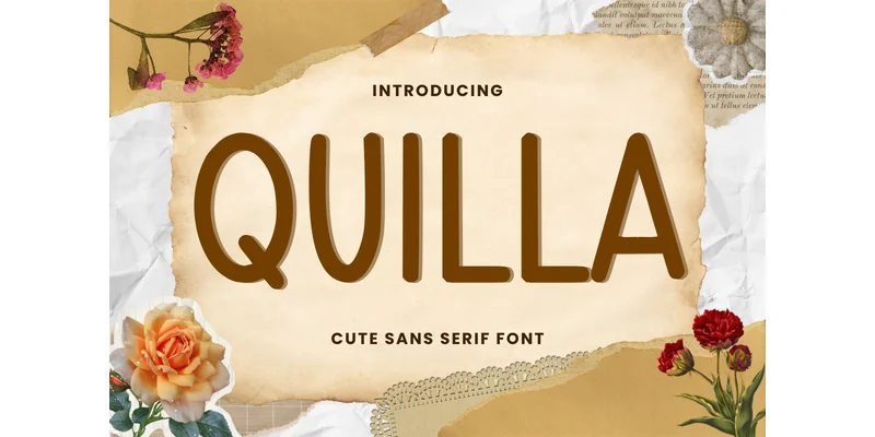 Quilla Font by Letterayu — Sans Serif Font