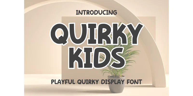 Quirky Kids Font by SiapGraph — Display Font