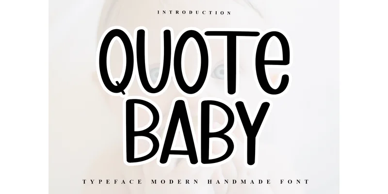 Quote Baby Font by Inermedia STUDIO — Sans Serif Font