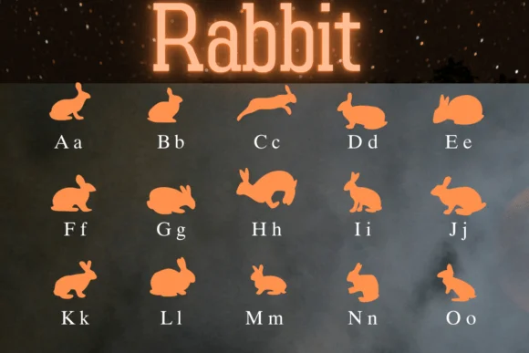 Rabbit by Nongyao — Dingbats Font — thumbnail 2