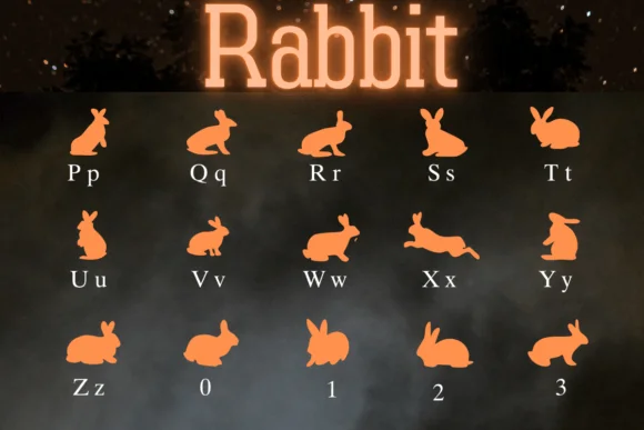 Rabbit by Nongyao — Dingbats Font — thumbnail 3