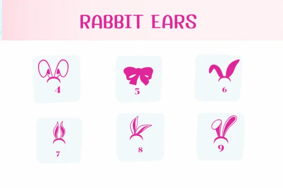 Rabbit Ears by Ketsarin — Dingbats Font — thumbnail 4