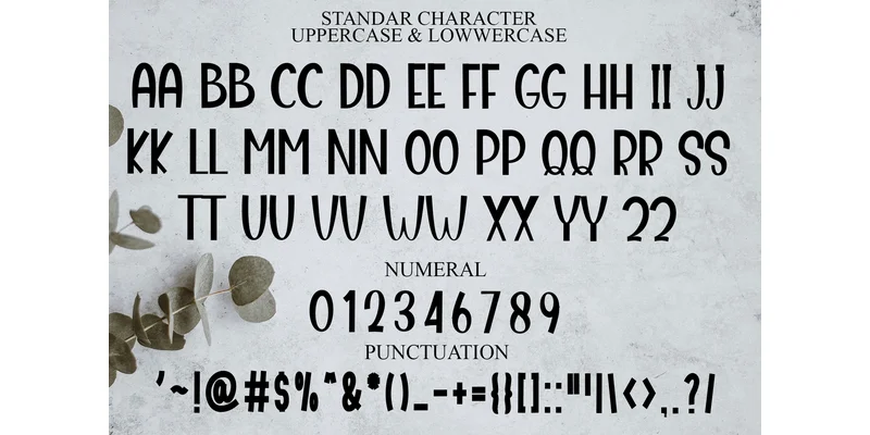Rabbit Font by FreshTypeINK — Display Font — thumbnail 2
