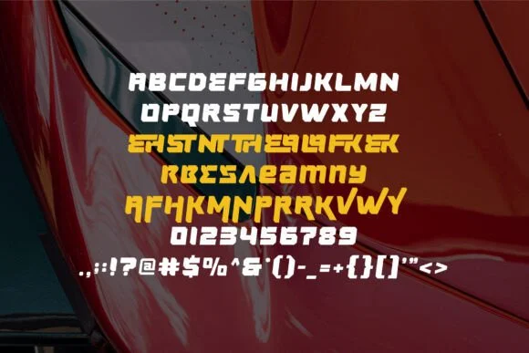 Race Head by salamahtype — Slab Serif Font — thumbnail 6
