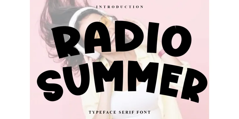Radio Summer Font by Inermedia STUDIO — Display Font