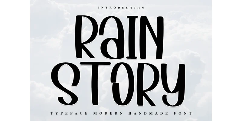 Rain Story Font by Inermedia STUDIO — Sans Serif Font