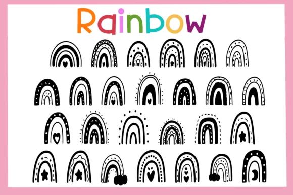 Rainbow by Foam-Design Store — Dingbats Font