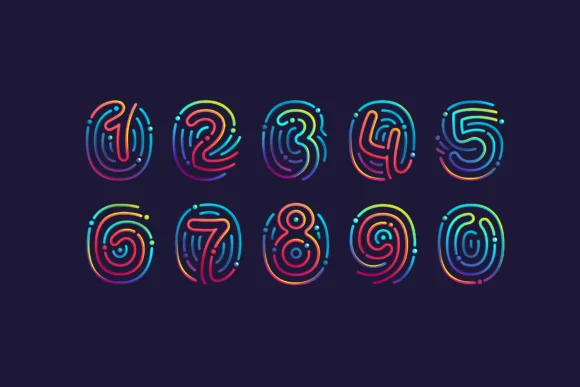 Rainbow Fingerprint by kaer_cf — Color Fonts Font — thumbnail 5