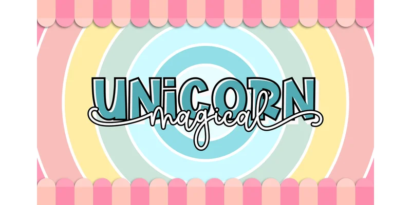 Rainbow Memories Font by onlyfontyouandme — Display Font — thumbnail 4