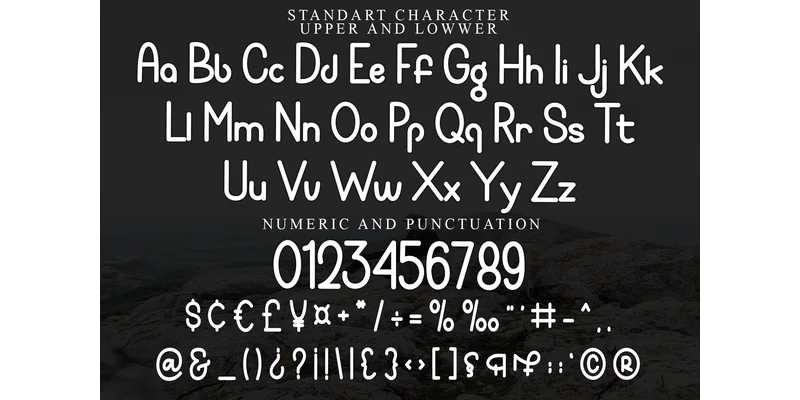 Raindrop Font by FreshTypeINK — Display Font — thumbnail 7