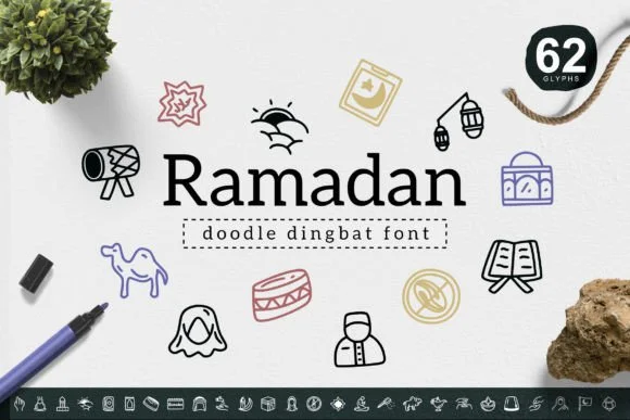 Ramadan by YandiDesigns — Dingbats Font