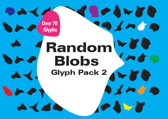 Random Blobs 2 by GraphicsBam Fonts — Dingbats Font