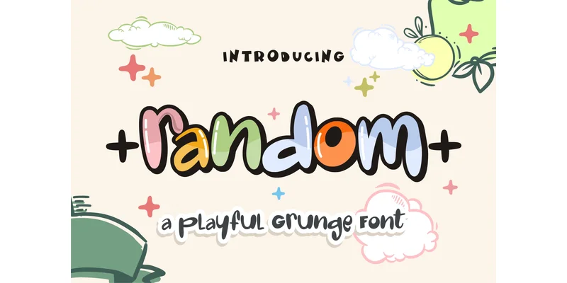 Random Font by onoborgol — Display Font
