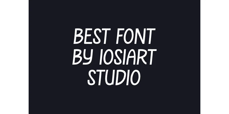 Rantosa Font by IqsiartStudio — Sans Serif Font — thumbnail 5