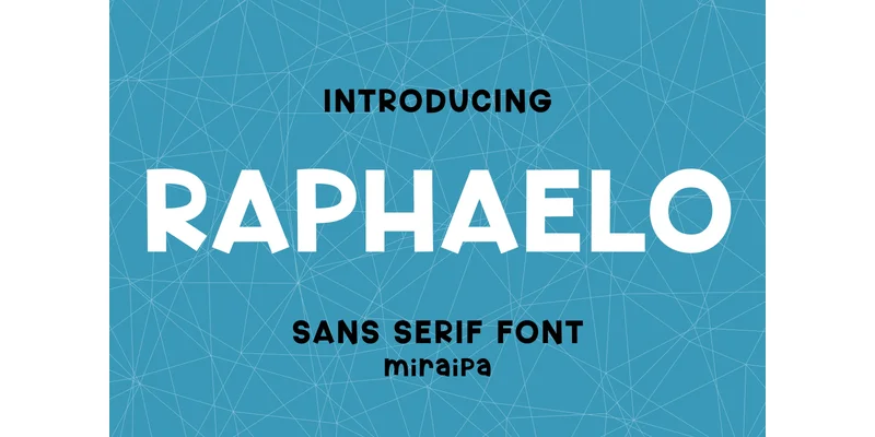 Raphaelo Font by miraipa — Sans Serif Font