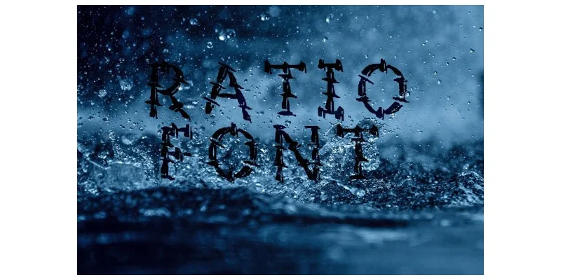 Ratio Font by Syeda Graphic Creation by Syeda Graphic Creation — Decorative Font
