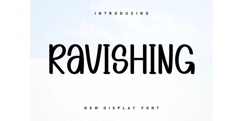Ravishing Font by Berkah Shop — Display Font