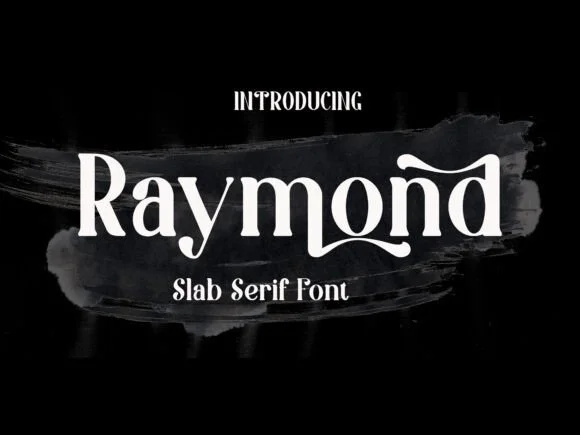 Raymond by Canden Meutuah — Slab Serif Font