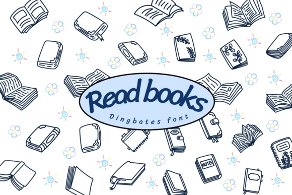 Read Books by Chonada — Dingbats Font