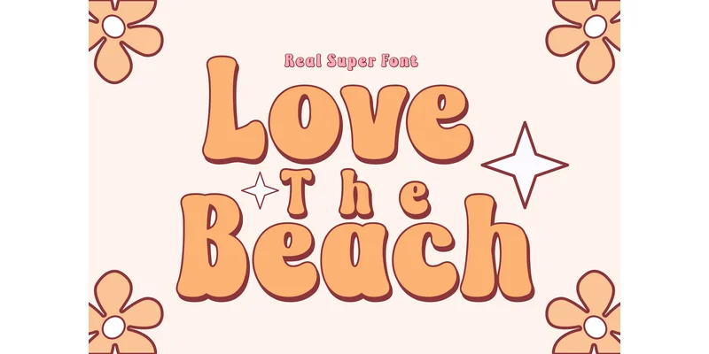 Real Super Font by Ade (7NTypes) — Display Font — thumbnail 2