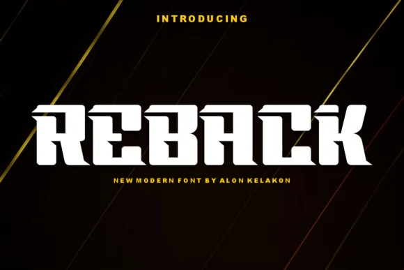 Reback by alonkelakon — Slab Serif Font