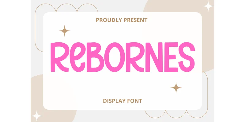 Rebornes Font by SiapGraph — Display Font