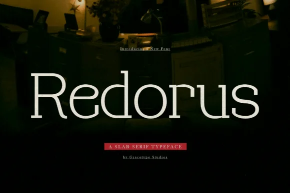 Redorus by Gracetypestudio — Slab Serif Font
