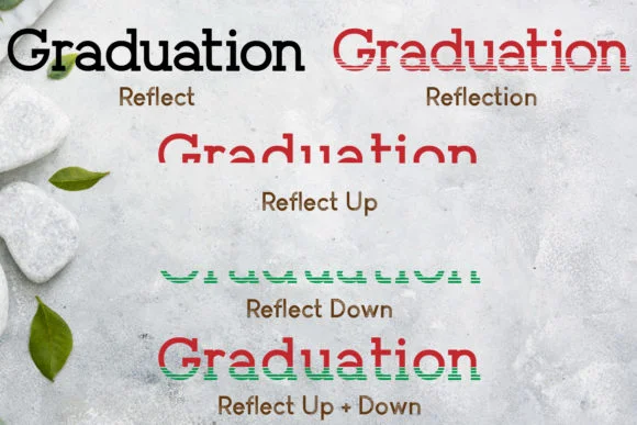 Reflection by da_only_aan — Slab Serif Font — thumbnail 2