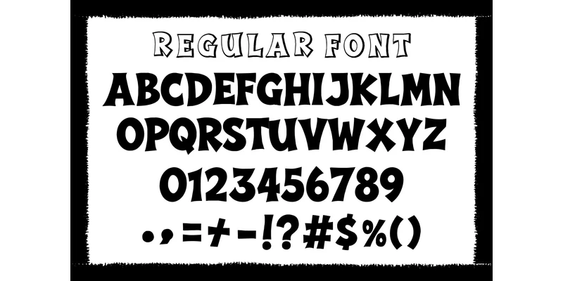 Regular Extrude Font by Quirkify — Display Font — thumbnail 4