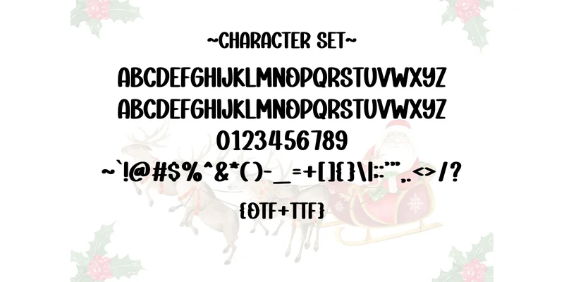 Reindeer Games Font by SiapGraph — Sans Serif Font — thumbnail 3