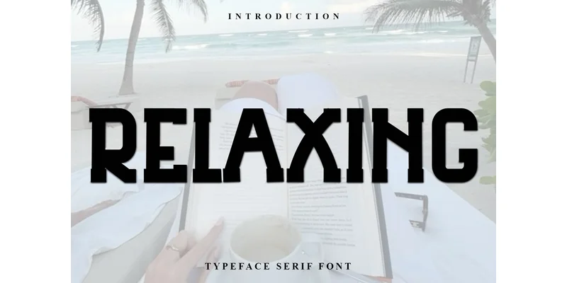 Relaxing Font by Inermedia STUDIO — Display Font