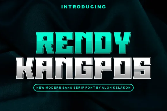 Rendy Kangpos by alonkelakon — Slab Serif Font