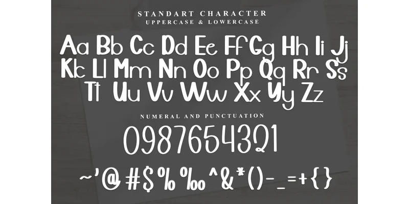 Resto Birthday Font by PiPi Creative — Display Font — thumbnail 5