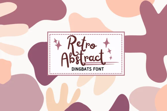 Retro Abstract by PraewDesigns — Dingbats Font