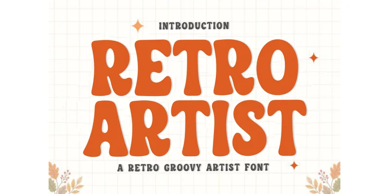 Retro Artist Font by PiPi Creative — Display Font
