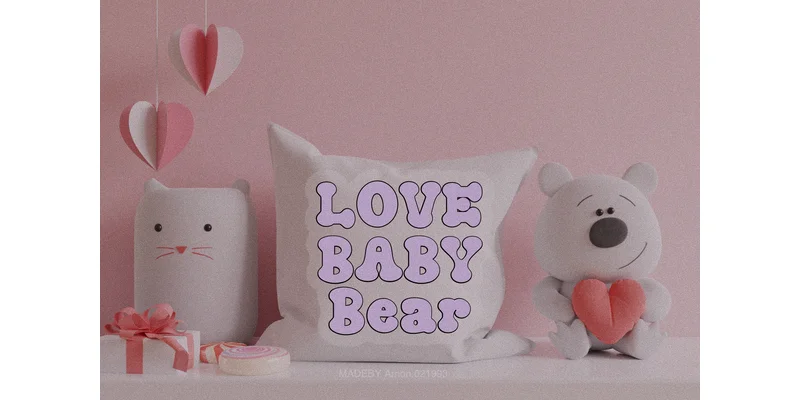 Retro Baby Font by arnon.021993 — Display Font — thumbnail 3