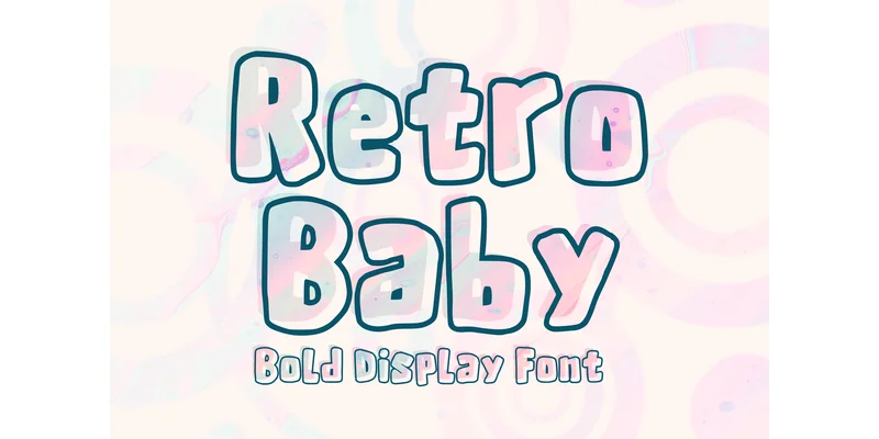 Retro Baby Font by MVMET — Sans Serif Font