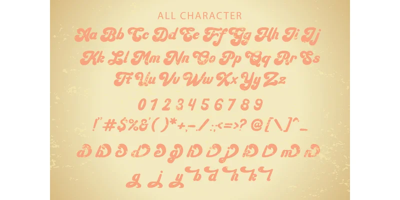 Retro Barbie Font by Densu Creative — Display Font — thumbnail 5