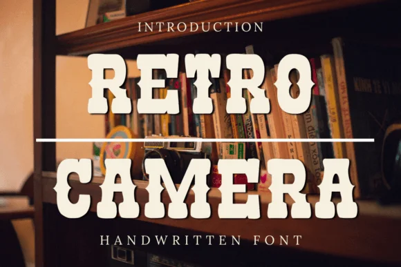 Retro Camera by Nun Sukhwan — Slab Serif Font