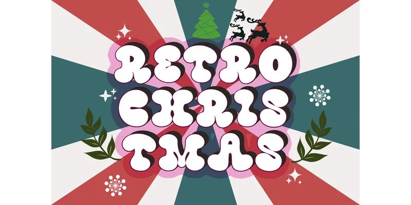 Retro Christmas Font by arnon.021993 — Display Font — thumbnail 2