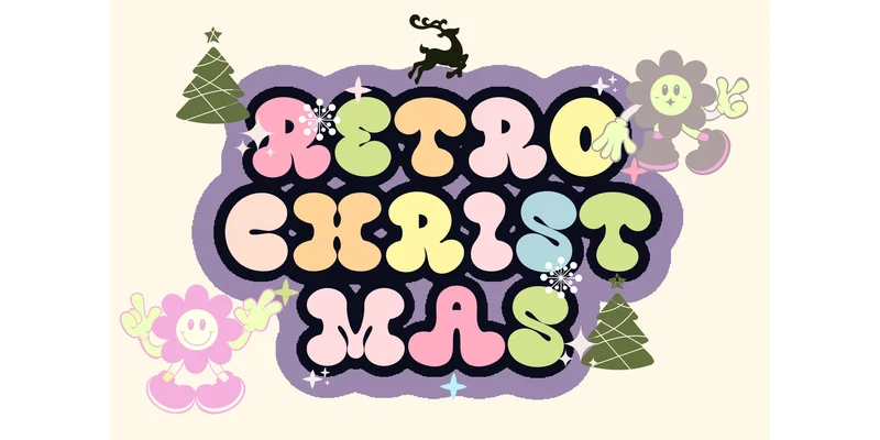 Retro Christmas Font by arnon.021993 — Display Font — thumbnail 3