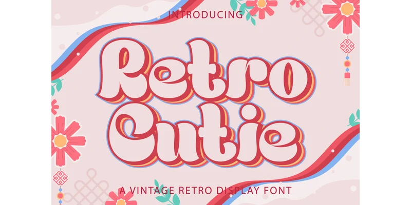 Retro Cutie Font by Kido Studio — Display Font