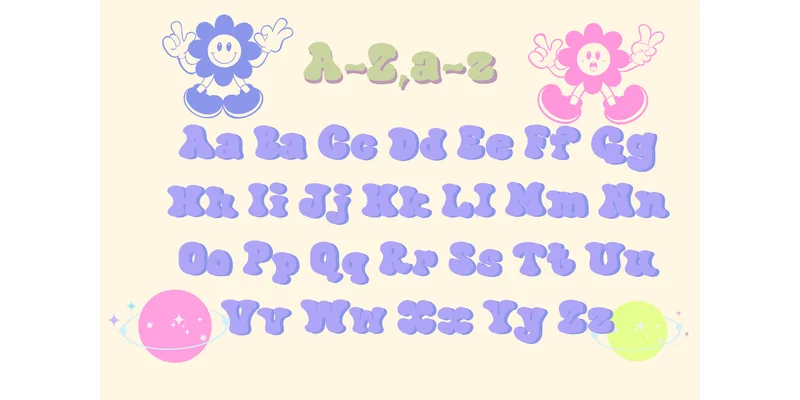 Retro Daisy Font by arnon.021993 — Display Font — thumbnail 7