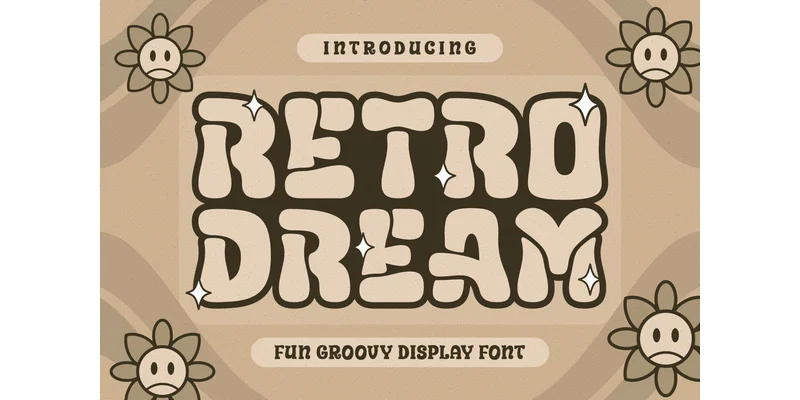 Retro Dream Font by Dito (7NTypes) — Display Font