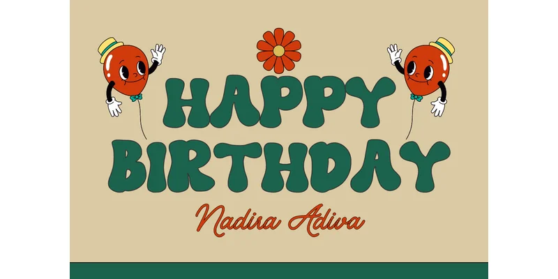 Retro Flower Font by Minimalist Eyes — Display Font — thumbnail 5