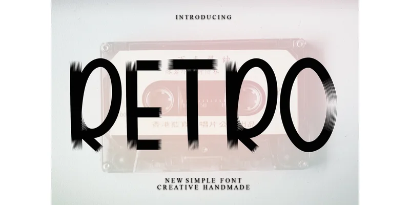Retro Font by FreshTypeINK — Display Font