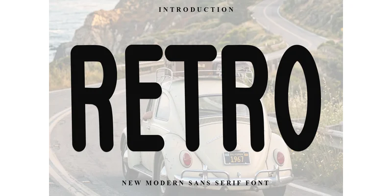 Retro Font by FreshTypeINK — Display Font